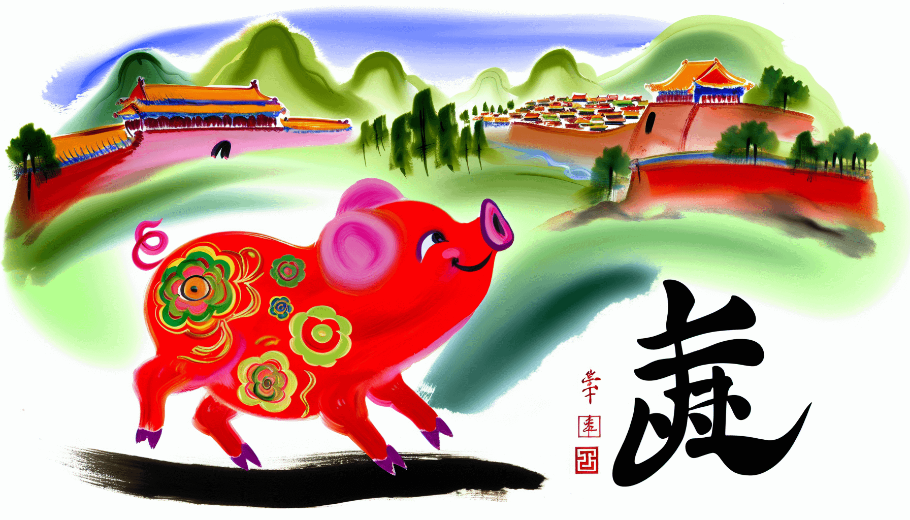 Schwein im Chinesischen Horoskop